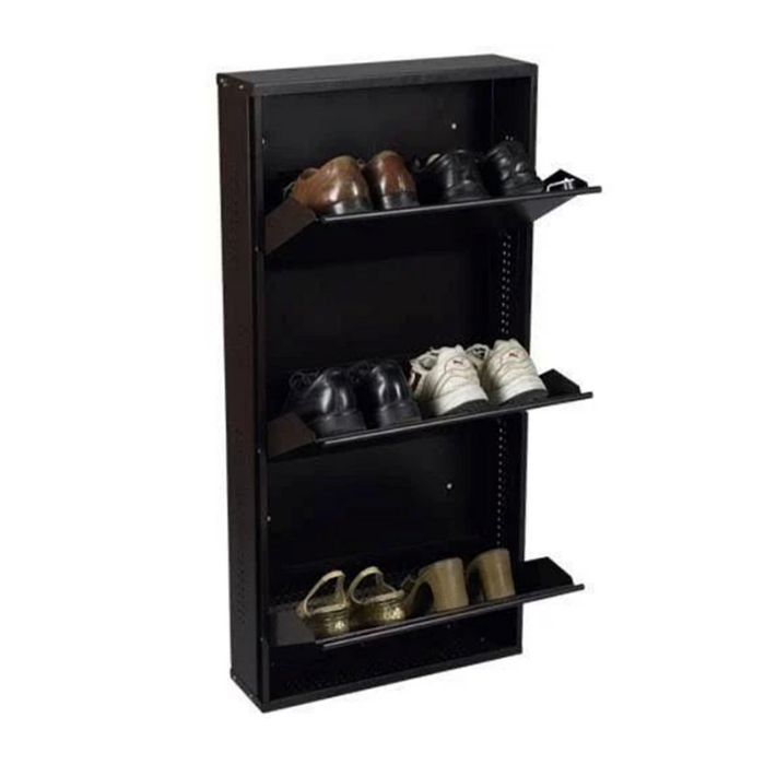 3 Level Wall Mounting Shoe Rack