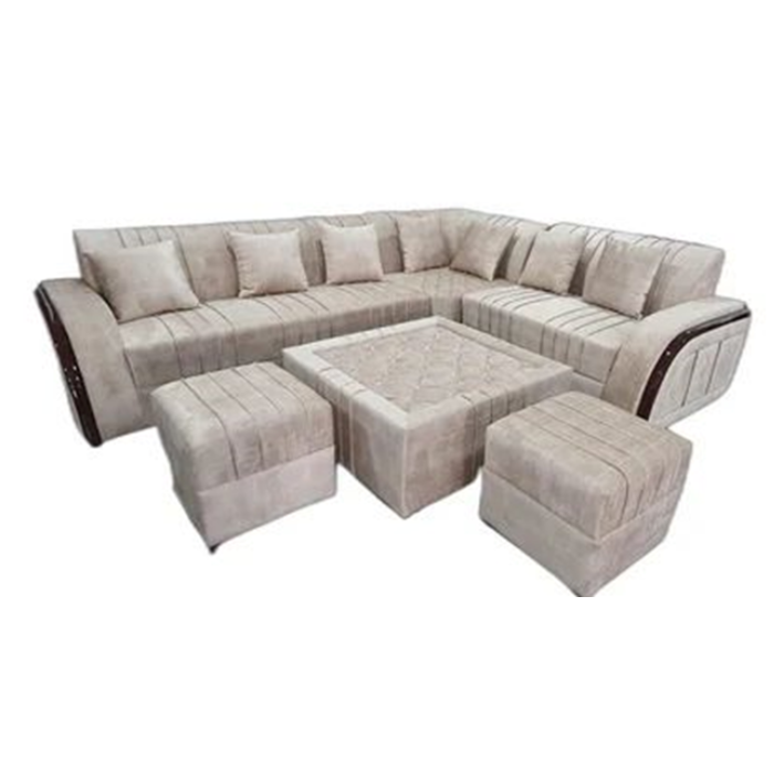 Corner L Shape Sofa Set